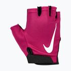 Dámske tréningové rukavice Nike Gym Essential FG 2.0 vivid pink/black/white