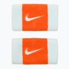Potítka Nike Swoosh Doublewide Wristbands 2 szt. glacier blue/safety orange/glacier blue