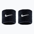 Potítka Nike Swoosh Classic Wristbands 2 ks  black/white