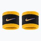Potítka Nike Swoosh Classic Wristbands 2 ks  black/court purple/university gold