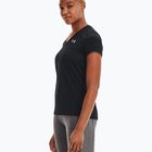 Dámske tréningové tričko Under Armour Tech SSV - Solid čierno-strieborné 1255839