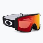 Lyžiarske okuliare Oakley Line Miner M červené OO7093-04