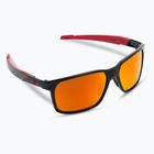 Oakley Portal X leštené čierne/prizm rubín polarizačné slnečné okuliare