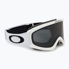Lyžiarske okuliare Oakley O-Frame 2.0 Pro S matne biele/tmavo šedé