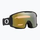 Lyžiarske okuliare Oakley Line Miner matte black/prizm sage gold