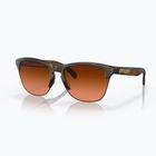 Slnečné okuliare Oakley Frogskins Lite matná hnedá korytnačka/prízemný hnedý gradient