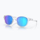 Slnečné okuliare Oakley Latch matné číre/prizmové zafírové polarizačné
