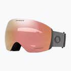 Lyžiarske okuliare Oakley Flight Deck L matte forged iron/prizm rose gold iridium