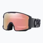 Lyžiarske okuliare Oakley Line Miner L matte b1b forged iron/prizm rose gold iridium
