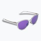 Slnečné okuliare Oakley Sielo leštený chróm/prizmová fialová