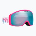 Lyžiarske okuliare Oakley Flight Tracker M white bolt/prizm snow sapphire iridium