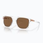 Slnečné okuliare Oakley Latch Beta matne číre/prízemné bronzové