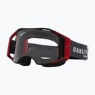 Oakley Airbrake MTB cyklistické okuliare Troy Lee Designs rwb stars/clear