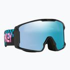 Lyžiarske okuliare Oakley Line Miner L chex black/prizm snow sapphire iridium