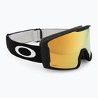 Lyžiarske okuliare Oakley Line Miner M matte black/prizm 24k iridium
