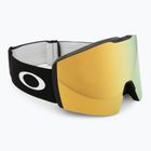 Lyžiarske okuliare Oakley Fall Line L matte black/prizm 24k iridium