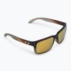 Slnečné okuliare Oakley Holbrook troy lee design black fade/prizm 24k polarized