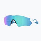 Slnečné okuliare Oakley Radar EV S Path leštené biele/prizmatický zafír