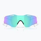 Slnečné okuliare Oakley Cybr Zero leštené biele/zafírové