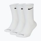 Ponožky Nike Everyday Plus Cushioned 3 páry white/black