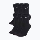 Ponožky Nike Everyday Cushioned 6 párov  black/white