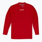 Pánske hokejové tričko s dlhým rukávom CCM 5000 SR red
