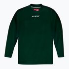 Pánske hokejové tričko s dlhým rukávom CCM 5000 SR dark green