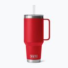 Termohrnček YETI Rambler Straw 1200 ml rescue red