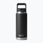 Termofľaša YETI Rambler Straw 769 ml black