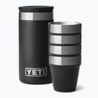 Turistické poháriki YETI Shot 48 ml 4 pcs. black