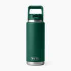Termofľaša YETI Rambler Straw 769 ml black forest green
