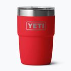 Termoska YETI Rambler Stackable 237 ml rescue red