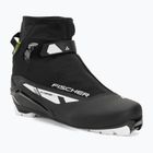 Fischer XC Comfort Pro black/white/yellow - topánky na bežecké lyžovanie