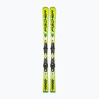 Zjazdové lyže Fischer RC4 Noize ST Yellow Superflex + viazania RC4 Z12 GW PR