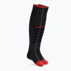 Lyžiarske ponožky Lenz Heat Sock 5.1 Toe Cap Regular Fit Grey-Red 17