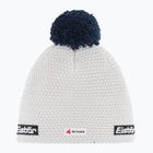 Zimná čiapka Eisbar Jamie Pompon Ska white/dark cobalt