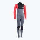 Detský plavecký neoprén ION Capture 5/4 Back Zip steel blue/red