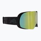 Lyžiarske okuliare Red Bull SPECT Soar matt black/dk anthr grey/yellow mirr/yell