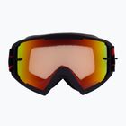 Cyklistické okuliare Red Bull SPECT Whip matt black/amber red mirror