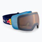 Lyžiarske okuliare Red Bull SPECT Chute blue/purple with blue mirror/cloudy snow