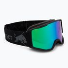Lyžiarske okuliare Red Bull Spect Neon matt black/brown with green mirror