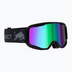 Lyžiarske okuliare Red Bull Spect Neon matt black/brown with green mirror