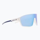 Slnečné okuliare Red Bull SPECT Daft white/smoke with blue mirror