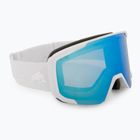 Okuliare Red Bull SPECT Jibb matt white/smoke with blue mirror