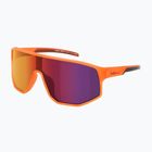 Slnečné okuliare Red Bull SPECT Dash matt clear neon-orange/smoke with red-purple mirr