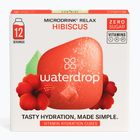 Izotonický nápoj waterdrop Microdrink Relax 12 kociek hibiscus acerola
