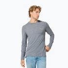 Pánske tričko longsleeve super.natural Apres Ski cashmere grey melange/various