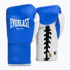 Boxerské rukavice Everlast Powerlock OG Pro Fight blue/white