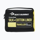 Vložka do spacieho vaku Sea to Summit Silk/Cotton Traveller with Pillow zelená ASLKCTNYHAGN