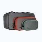Súprava organizérov Sea To Summit Hydraulic Packing Cube 3 pcs. picante/laurel wreath/jet black
